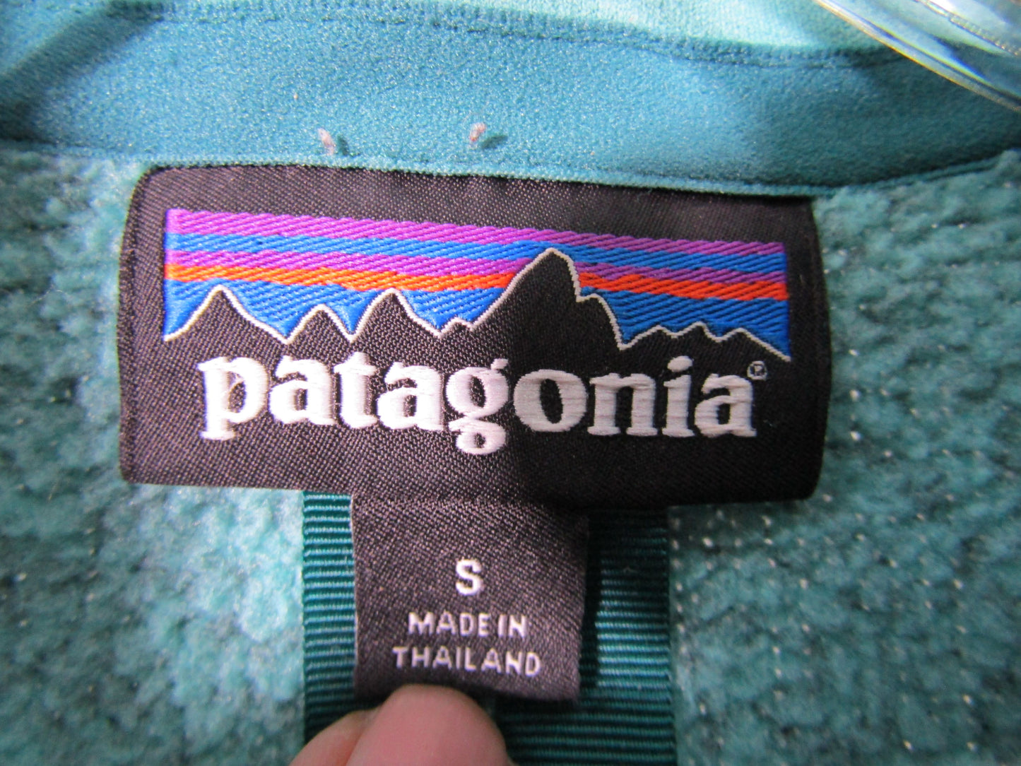 Patagonia Better Sweater Women's Turquoise 1/4 Zip Pullover Sweater Size S