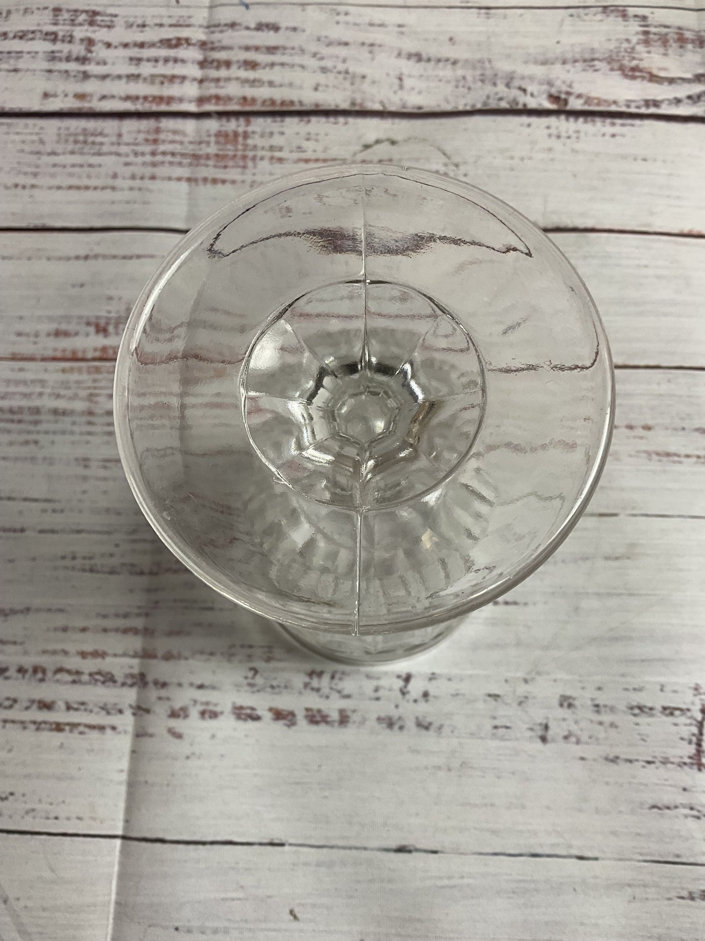 EAPG Leaf Pattern Goblet Wine Glasses [Set Of 4]