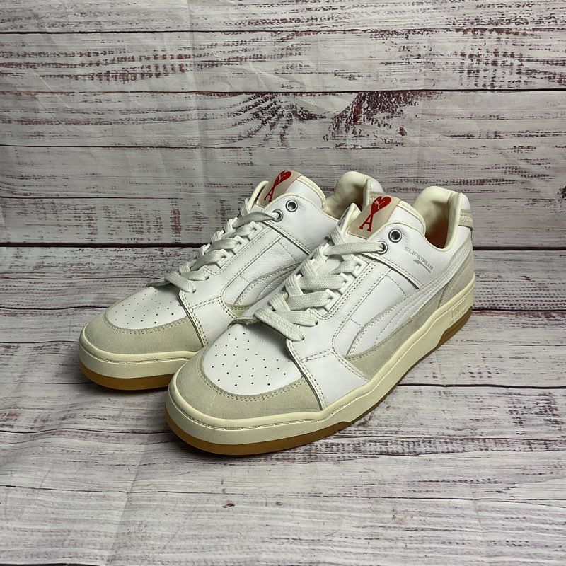 Puma X Ami Slipstream Low White Leather Sneaker Men's Size 10 US