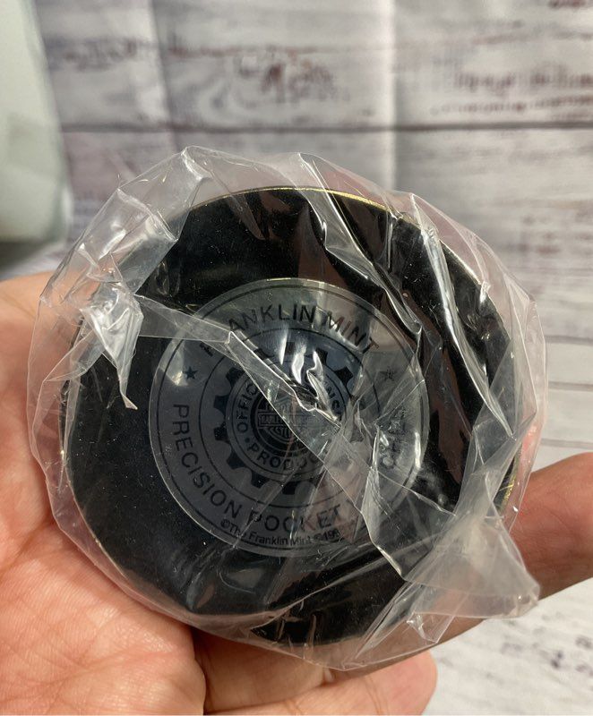 Harley Davidson Sportster Precision Pocket Watch & Eagle Stand By Franklin Mint