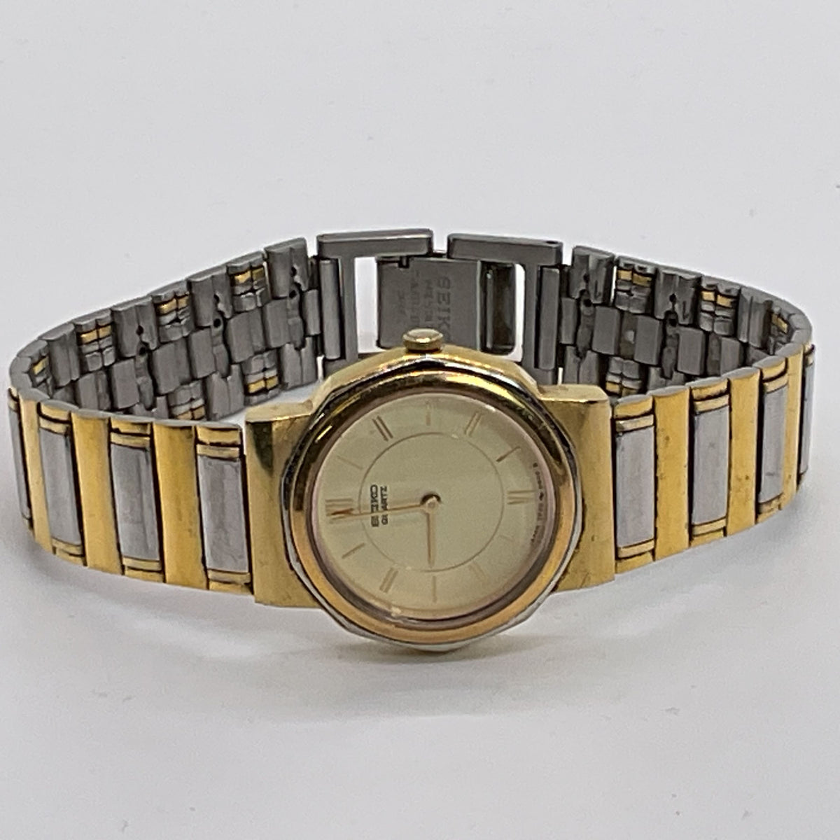 SEIKO 2P20-0110 Women's Two Tone Watch- 6.5"