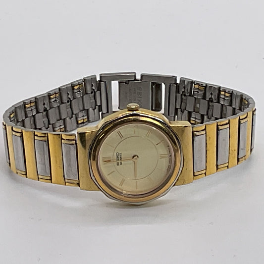 SEIKO 2P20-0110 Women's Two Tone Watch- 6.5"