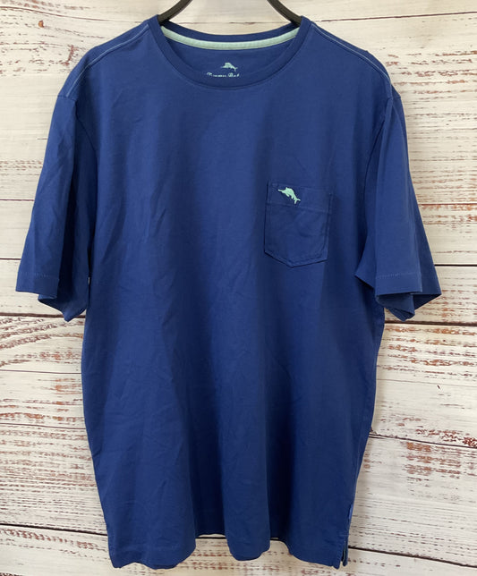 Tommy Bahama New Bali Skyline Men's Mazarine Blue Short Sleeve T-Shirt Size M