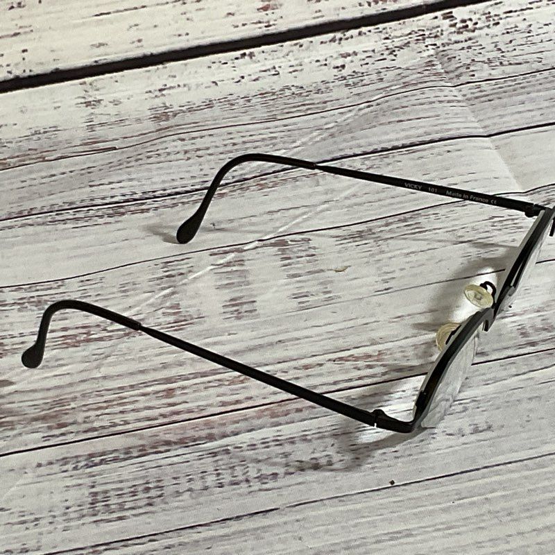 VTG. HARRY LARY'S Paris Vicky 101 Women's Black Eyeglasses- 125