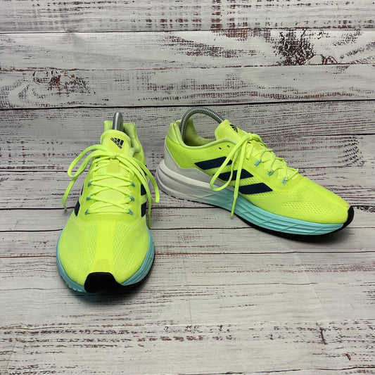 adidas SL20 Green Sunrise Pack Athletic Sneaker Running Shoe Women Size 8.5