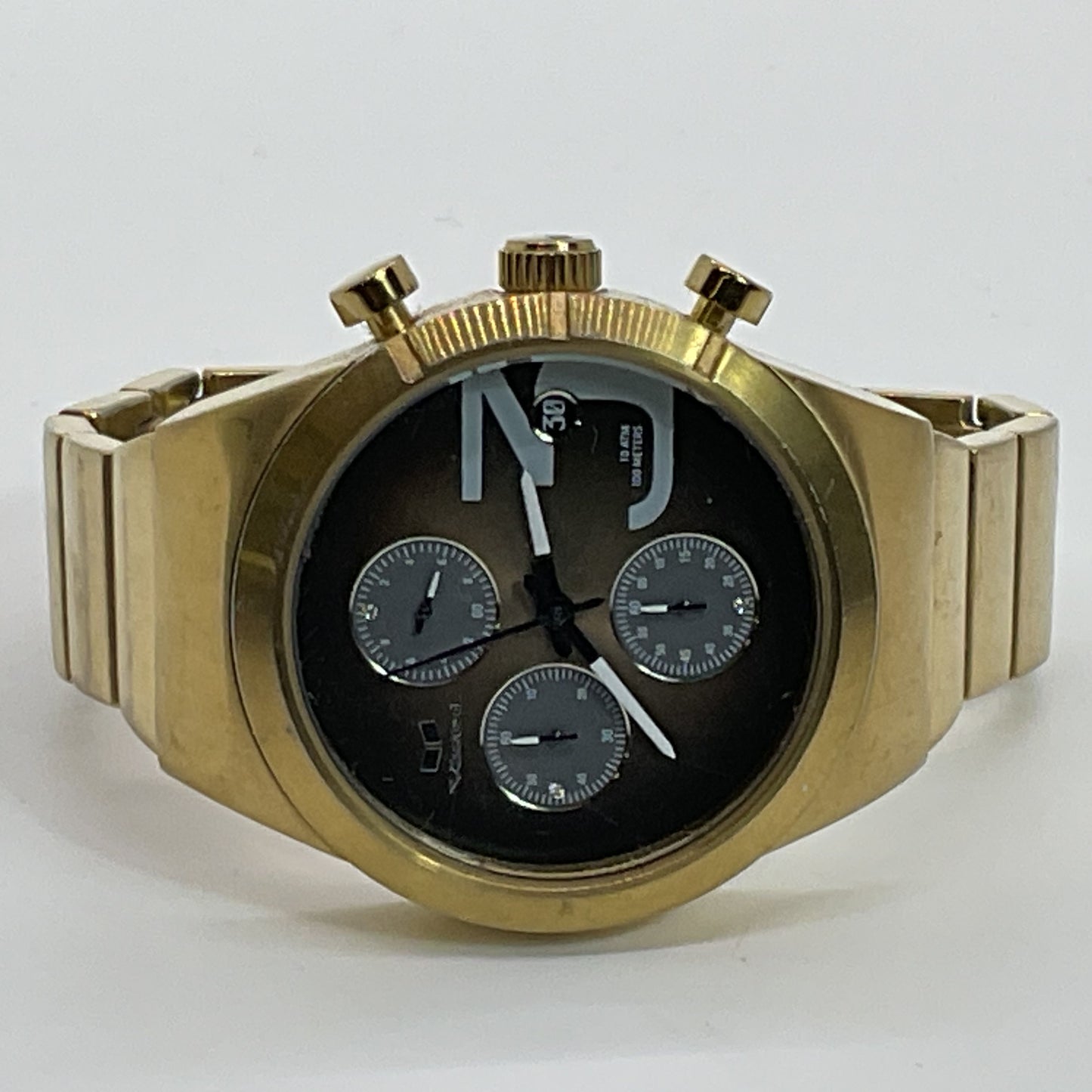 VESTAL Madera V.9 Women's Gold Tone Watch- NEEDS BATTERY