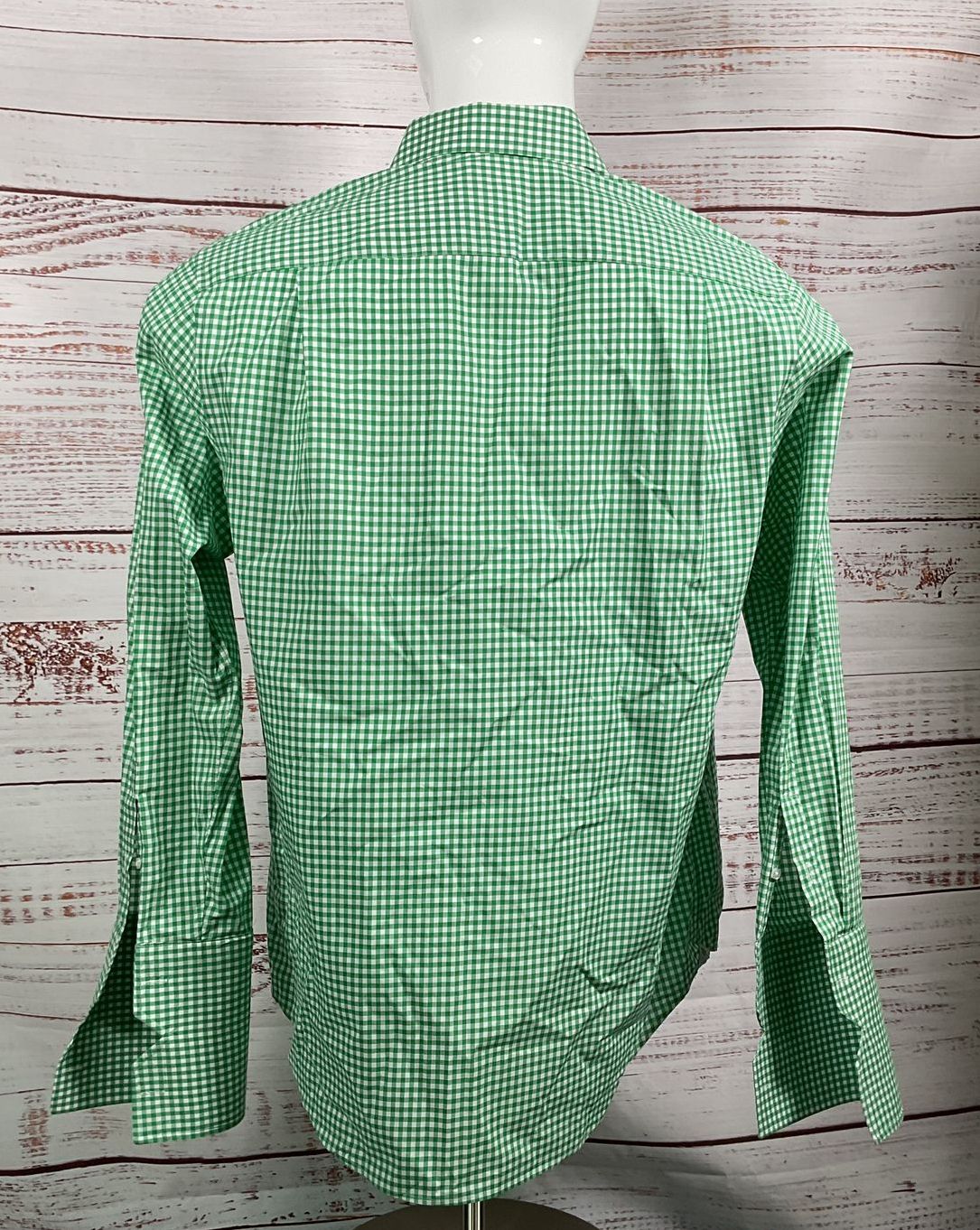 Liberty Shirt Co Gingham Long Sleeve Shirt Green