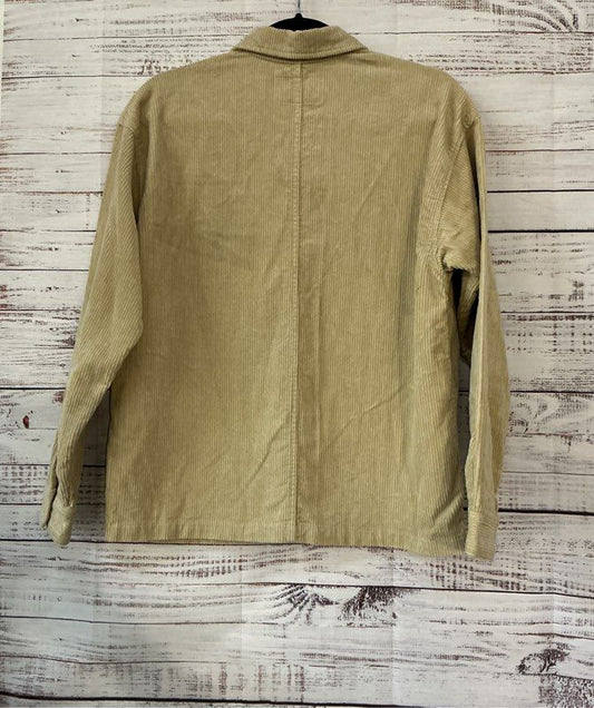 Men's Carhartt Beige Corduroy Shirt Jacket Size S
