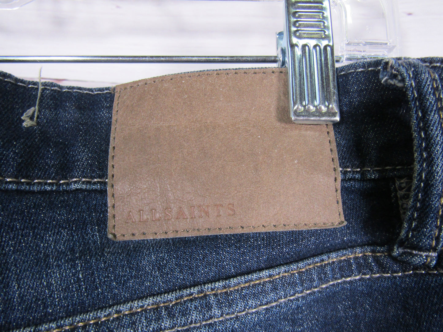AllSaints Rex Men's Blue Denim Jeans Size 32 x 32
