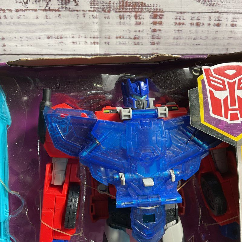 Transformers Optimus Prime Cyberverse Adventure Officer Class Action Figure 2020
