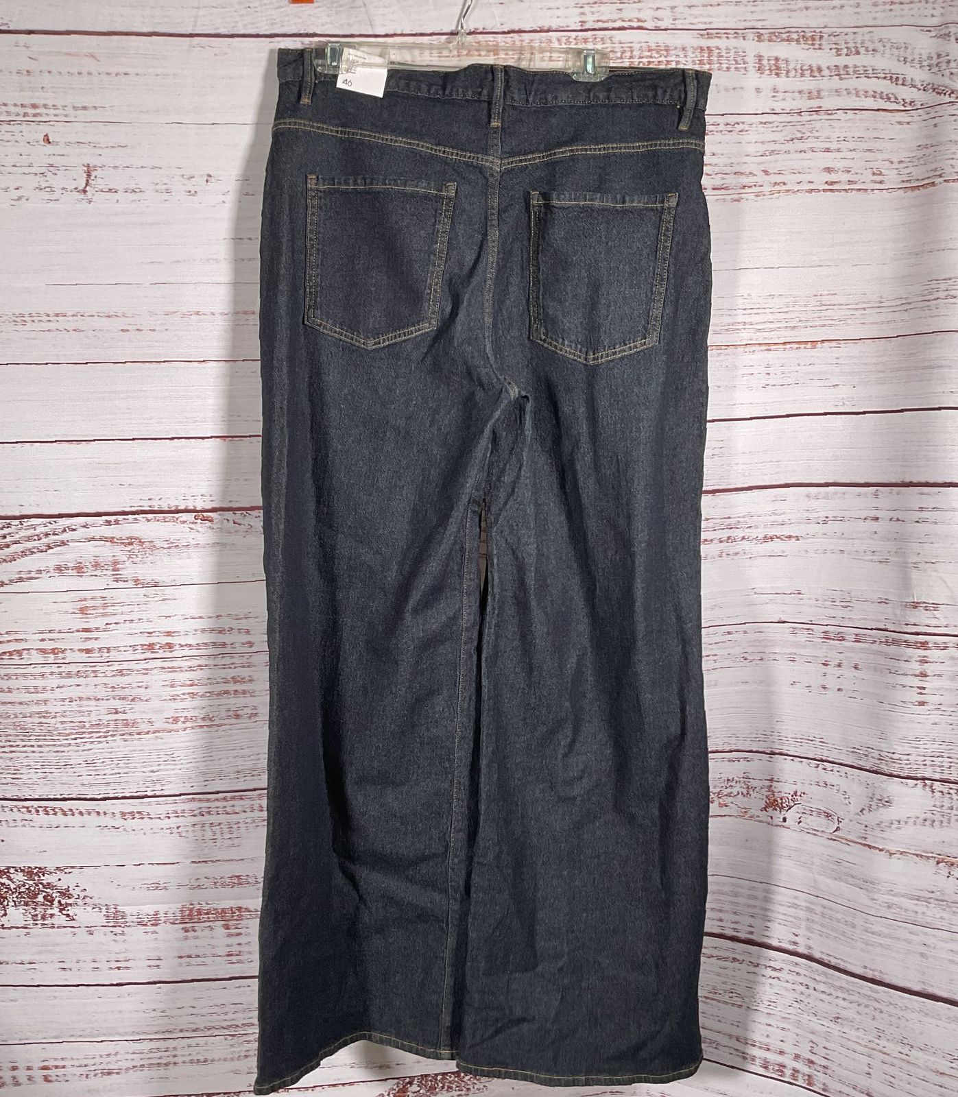 MNG Wide leg High Waist Jeans Blue 46