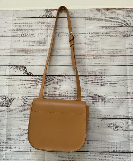 Women's A.P.C. Tan Leather Crossbody Handbag