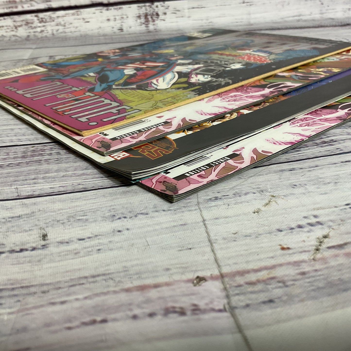 Mixed Lot of 4 MARVEL Comic Magazines