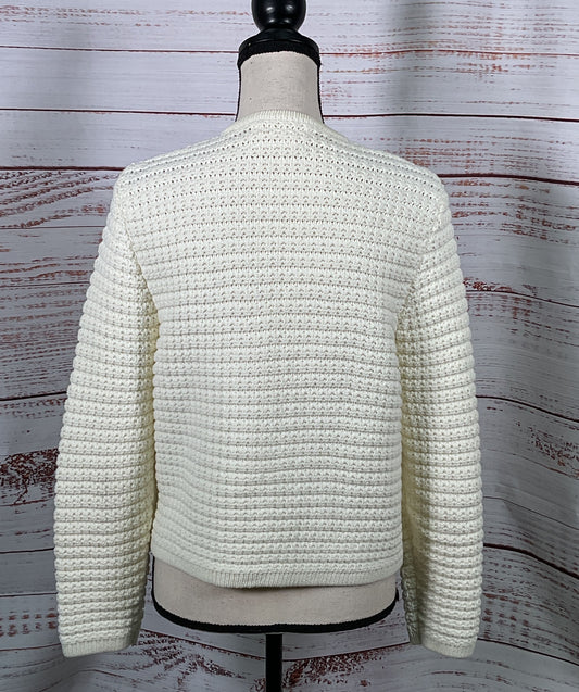 Ba&sh Gaspard Cotton-Blend Cardigan Cream 2