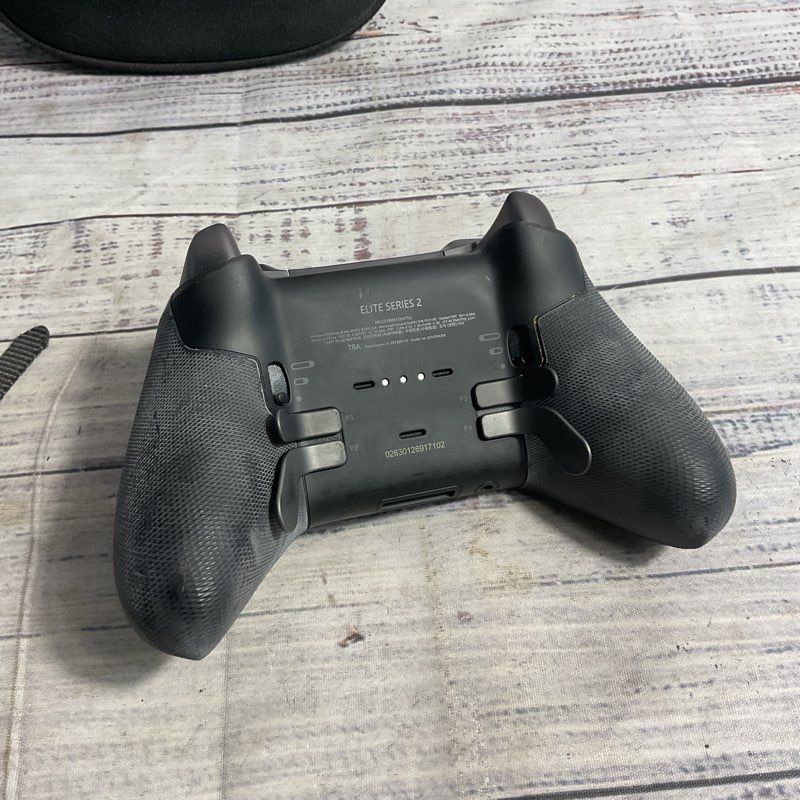 Microsoft Xbox Elite Series 2 Black Wireless Gaming Controller w/ Charging Case