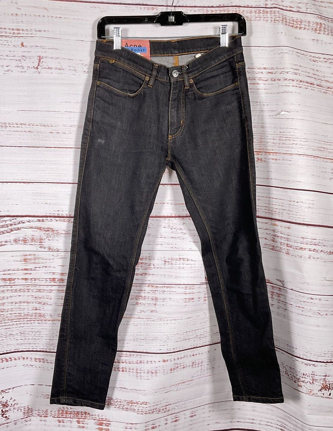 Acne Studios Bla Konst Jeans Max Washed Black 28
