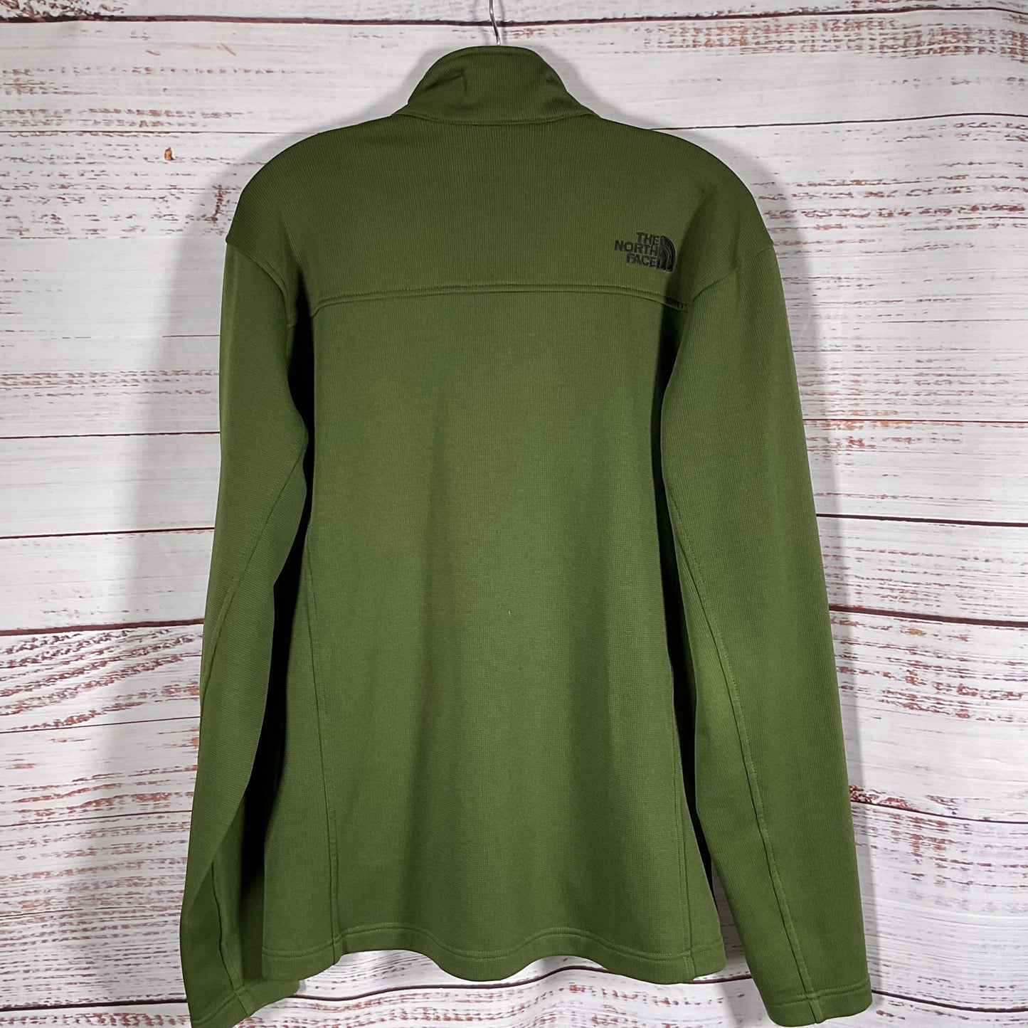 THE NORTH FACE Men's Green Zip Up Jacket- SZ M