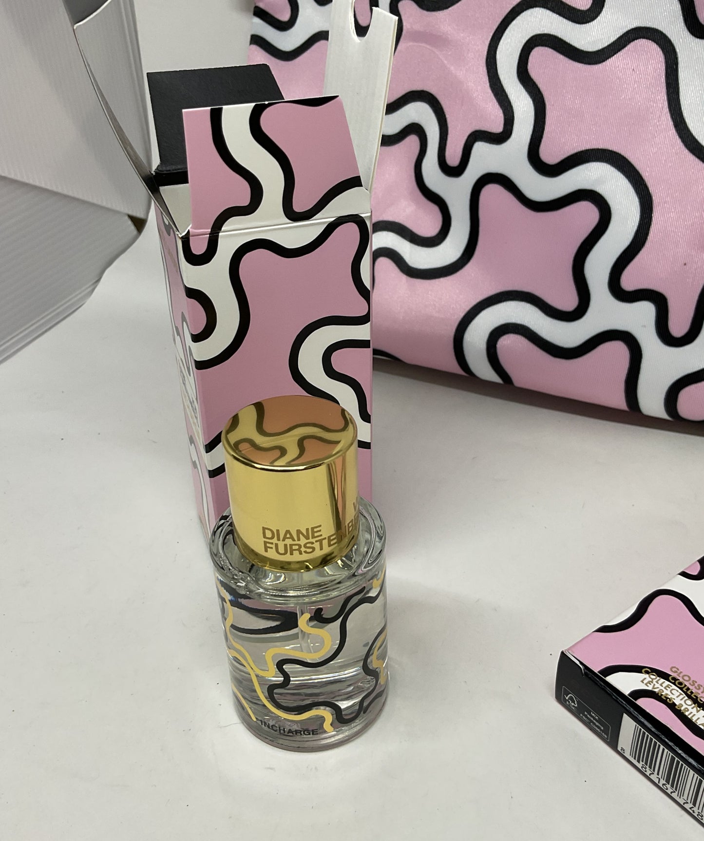 Estee Lauder Diane Von Furstenberg Glossy Lip Oil Essence Fragrance Gift Set