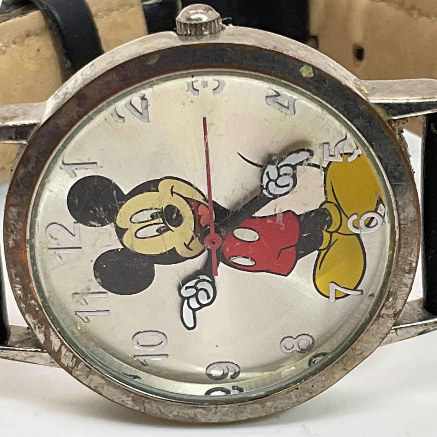 DISNEY Mickey Mouse Model #MCKAQ16003 Unisex Watch- NEEDS BATTERY