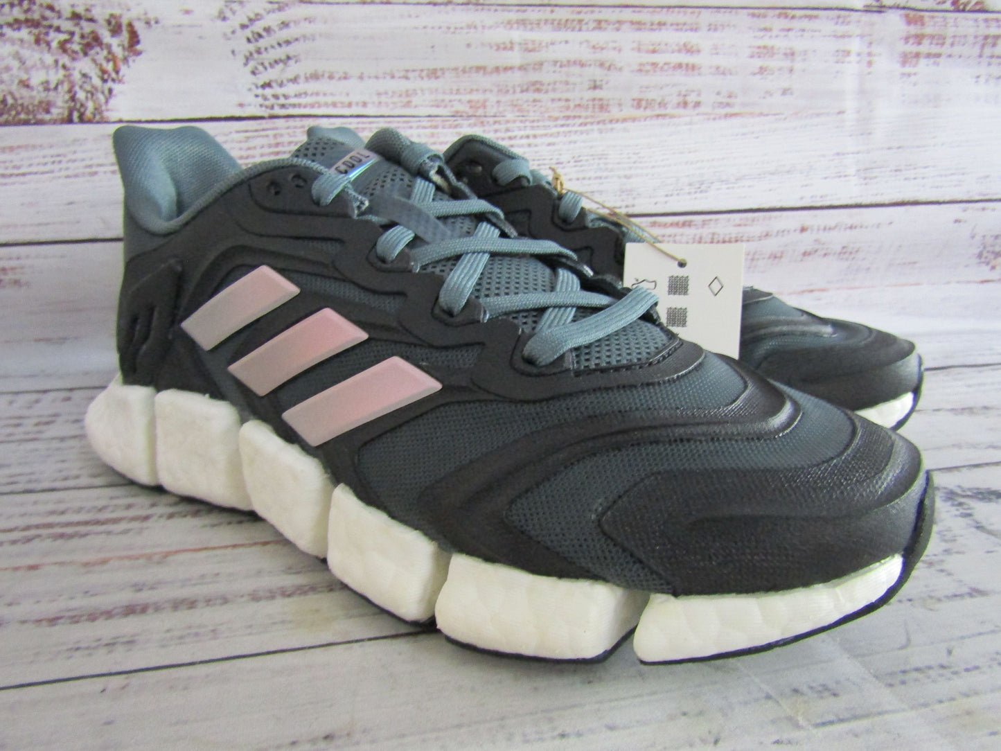 Adidas Climacool Vento Women's Black & Gray Running Shoes Size 6 FZ1730
