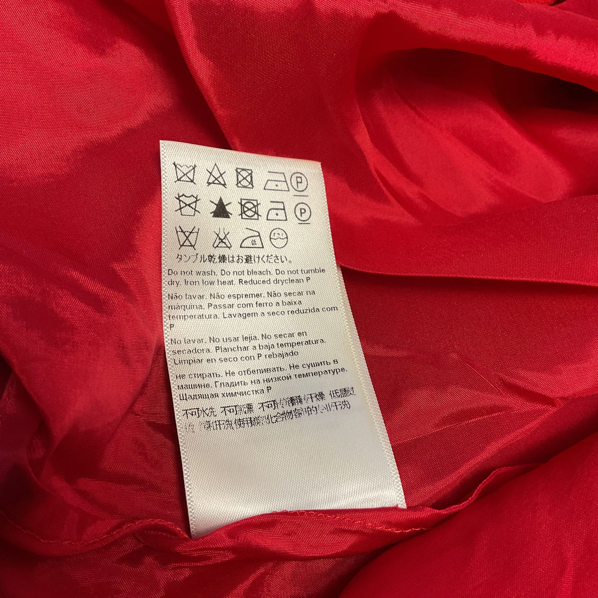 Escada Davany Cherry Red Cropped Overlay Dress - Size 34