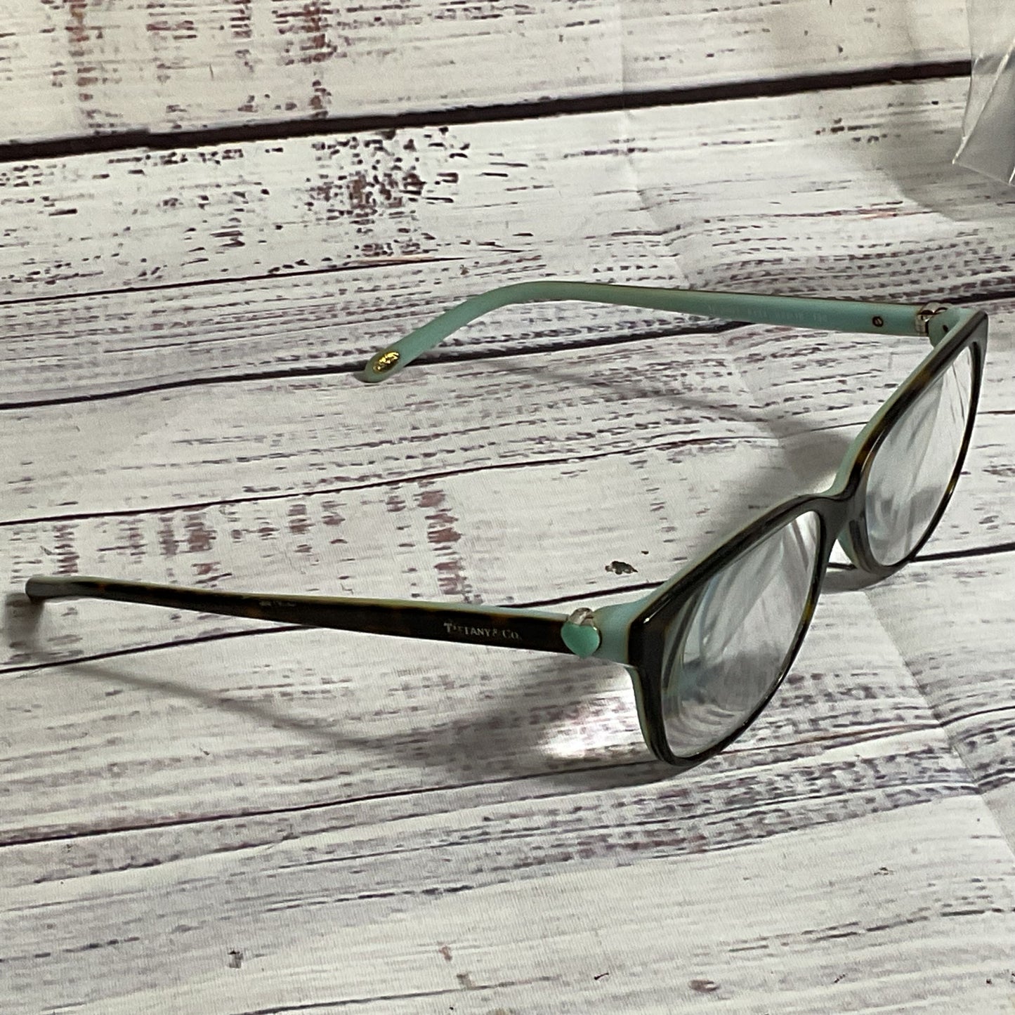 TIFFANY & CO. TF2097 8134 Women's Tortoise/Tiffany Blue Eyeglasses- 52[ ]16 135