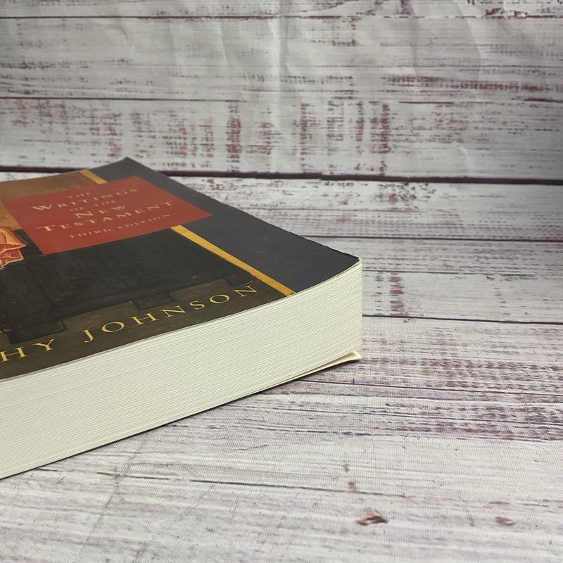 The Writings Of The New Testament Luke Timothy Johnson 3rd Edition Softcover