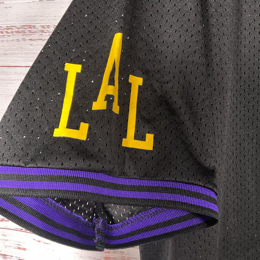 Los Angeles Lakers City Edition Baseball Button Up Jersey - Size XL