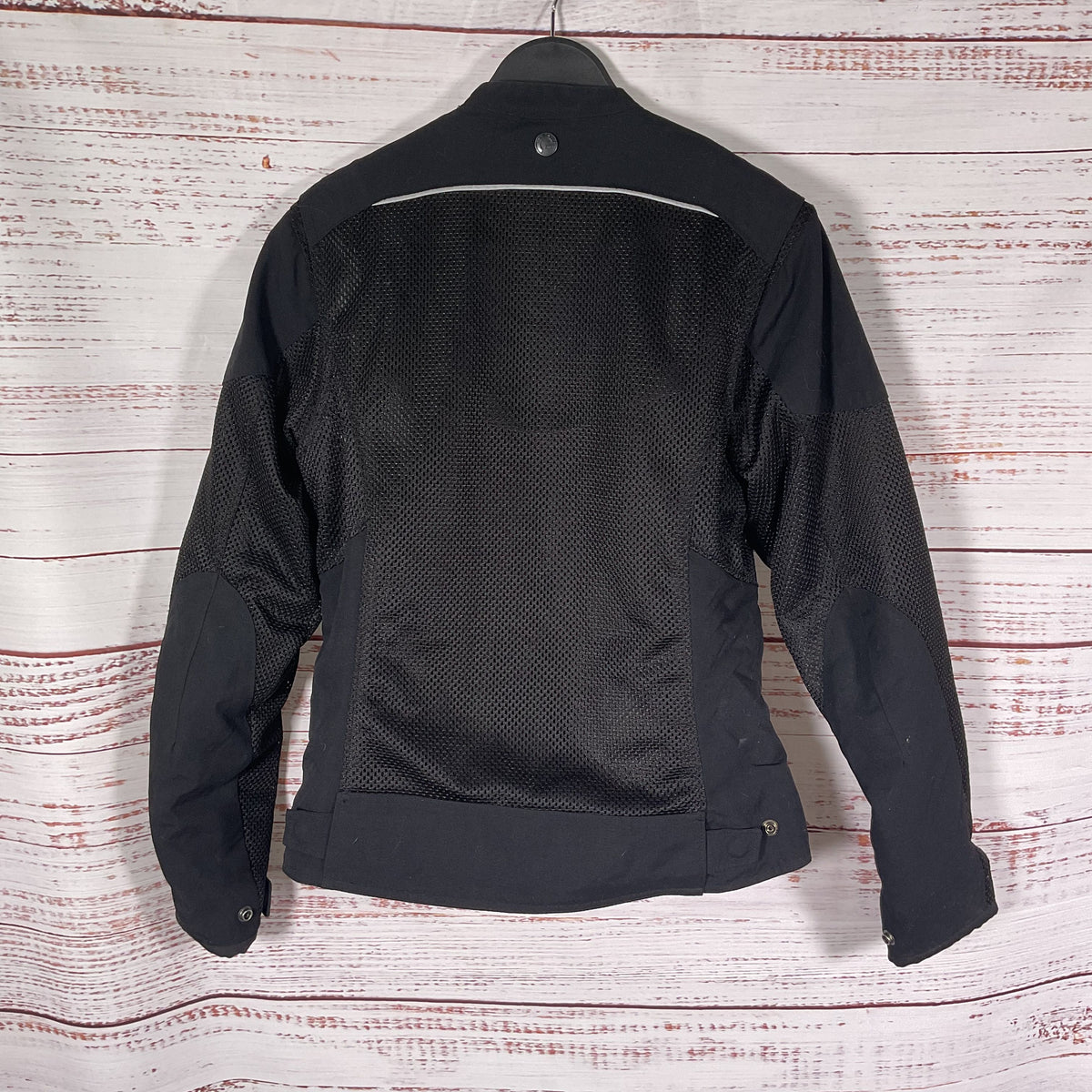 Can-Am Black Mesh Double Layered Motorcycle Riding Jacket - Size S