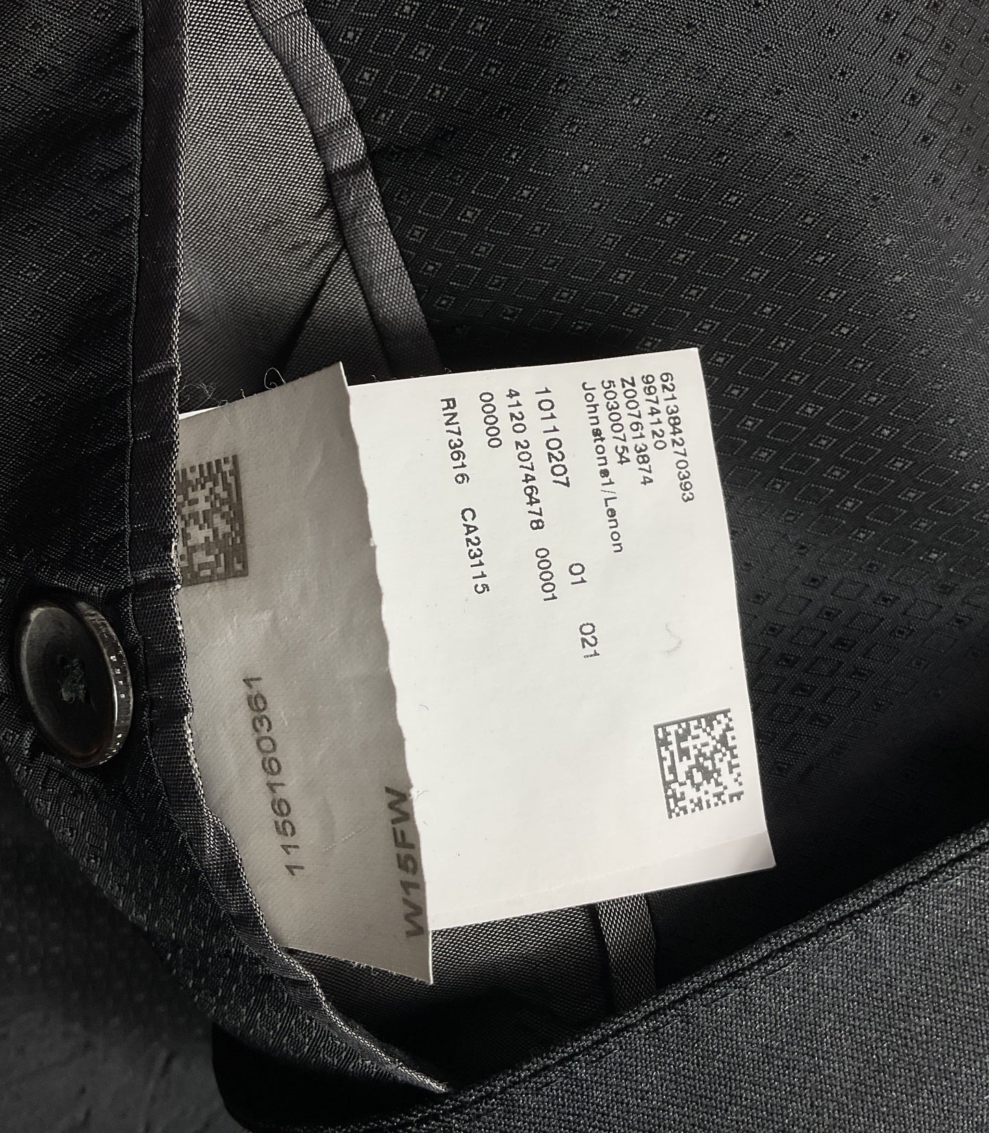 Boss Hugo Boss Super 100 Virgin Wool Suit Set Dark Gray 40R 40R/30