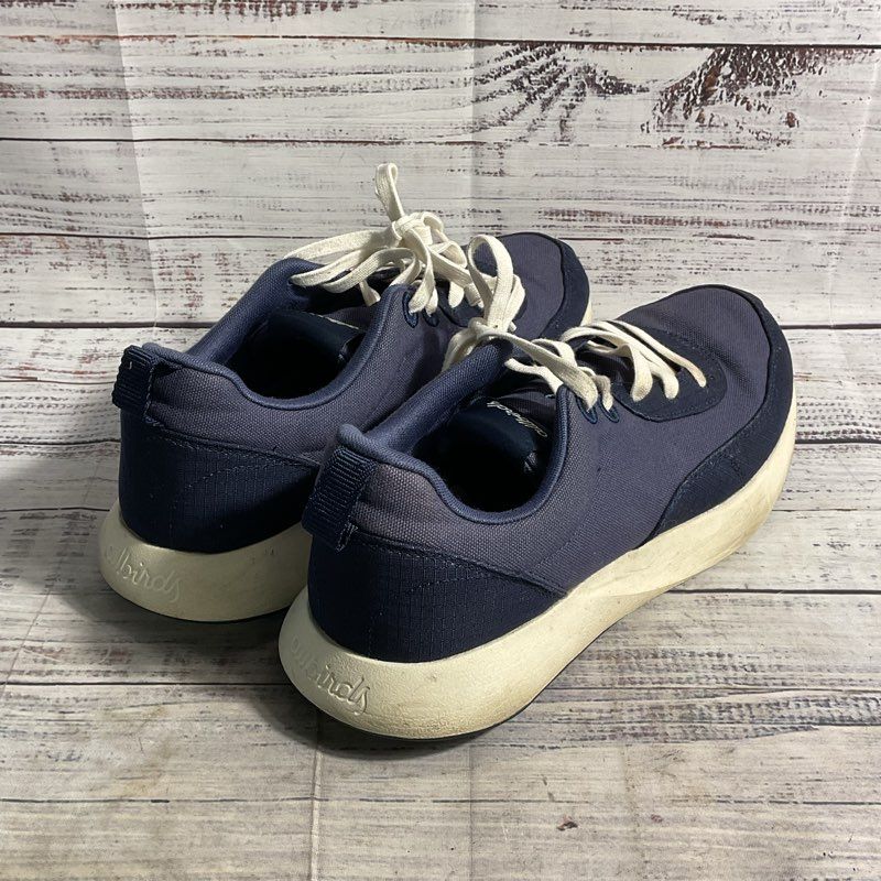Allbirds 5.51 Navy Blue Canvas Athletic Sneaker Men's 10 US