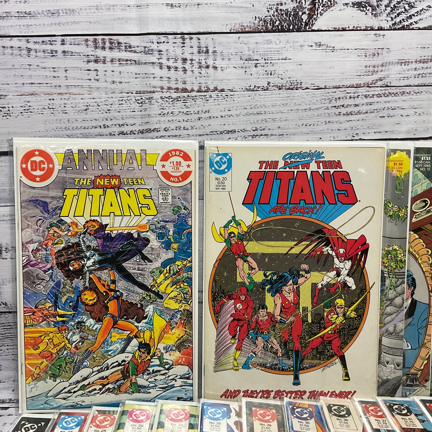 The New Teen Titans Vol 2 Dc Comics Lot Of 35 Comic Books Between 2 93