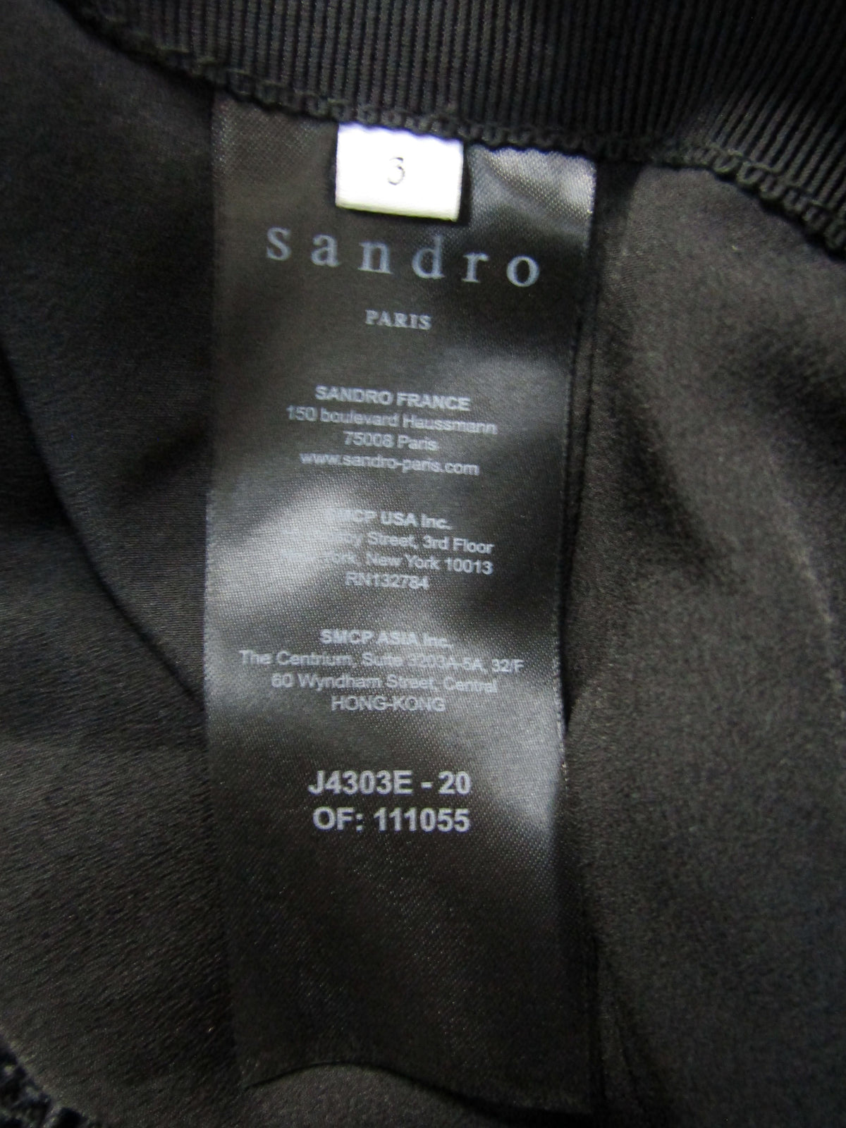 Sandro Richard Women's Black Chain Link Lace Skirt Size 3