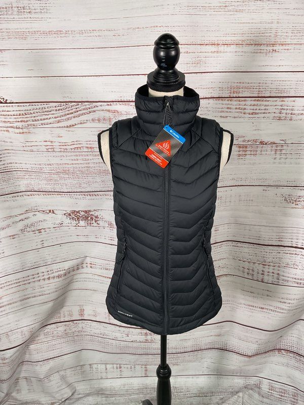 NWT Columbia Omni-Heat Thermal Reflective Powder Lite Vest Women's Size S