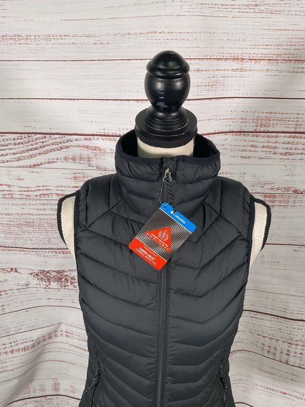 NWT Columbia Omni-Heat Thermal Reflective Powder Lite Vest Women's Size S