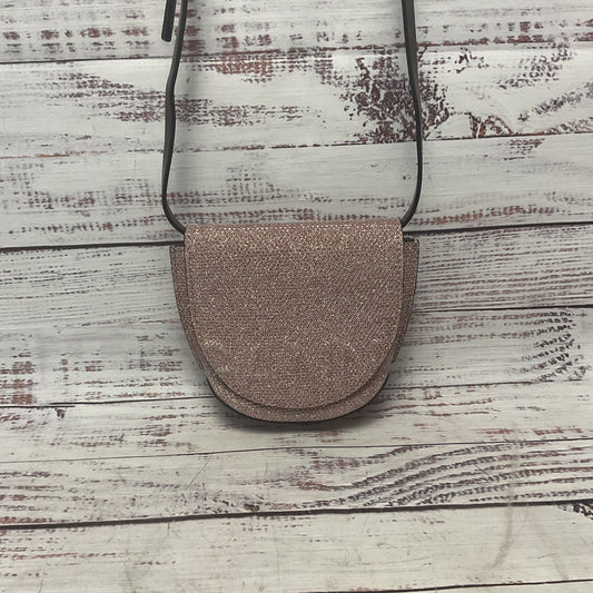 GANNI Pink Nano Banner Saddle Purse Bag 5"x5.5"x2"