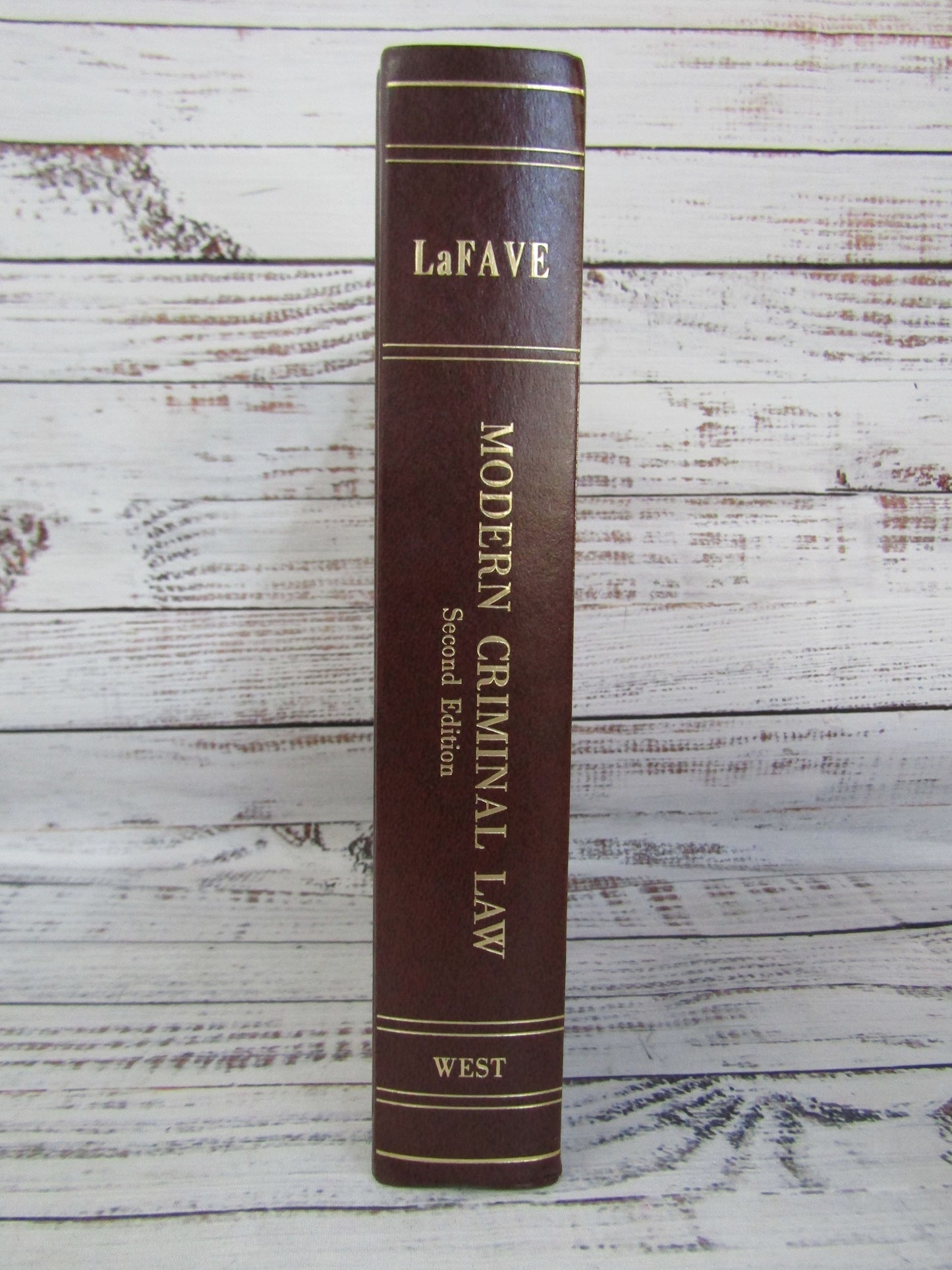 Modern Criminal Law Cases, Comments and Questions Second Edition Wayne R. LaFave