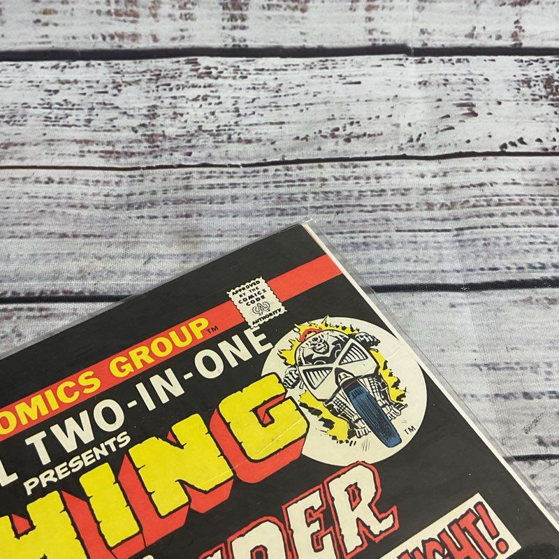 VTG. 1983 The Thing And Ghost Rider Issue #8 Marvel Comics Ungraded