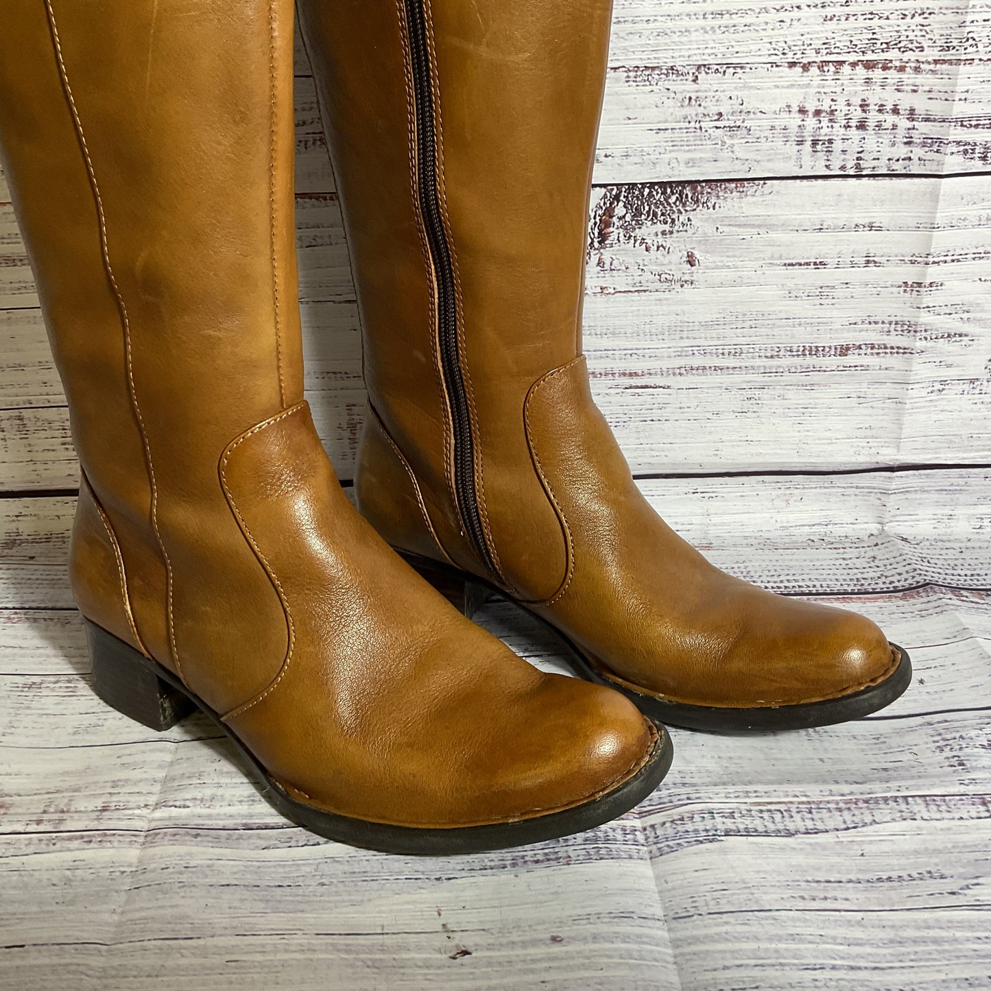 BORN "Crown" Women's Brown Knee High Boots- SZ 6.5
