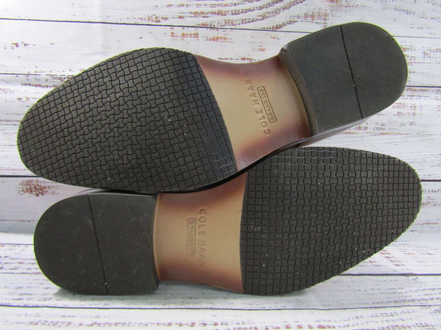 Cole Haan Men's British Tan Leather Oxford Shoes Size 9.5 C34138