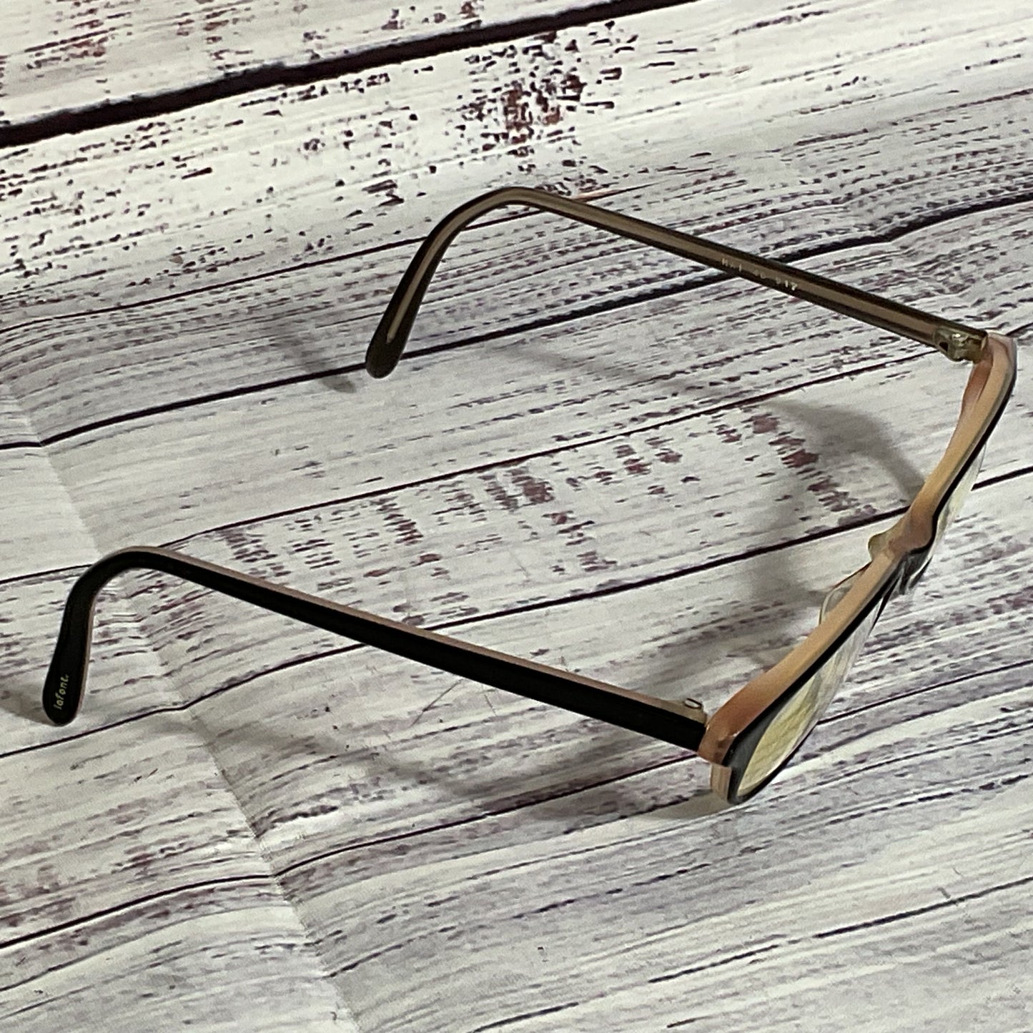 VTG. JEAN LAFONT 917 Black Cat Eye Women's Eyeglasses- FRAMES ONLY