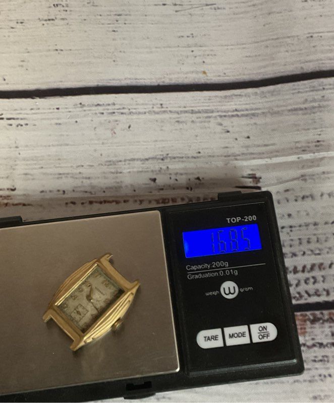 Gotham Stainless Steel Vintage Watch Case AS IS