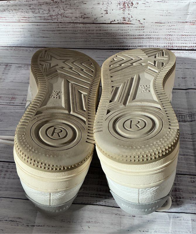 Men's A Bathing Ape JJJJound Bapesta White w/Gray Sneaker Size 9 Retail $309