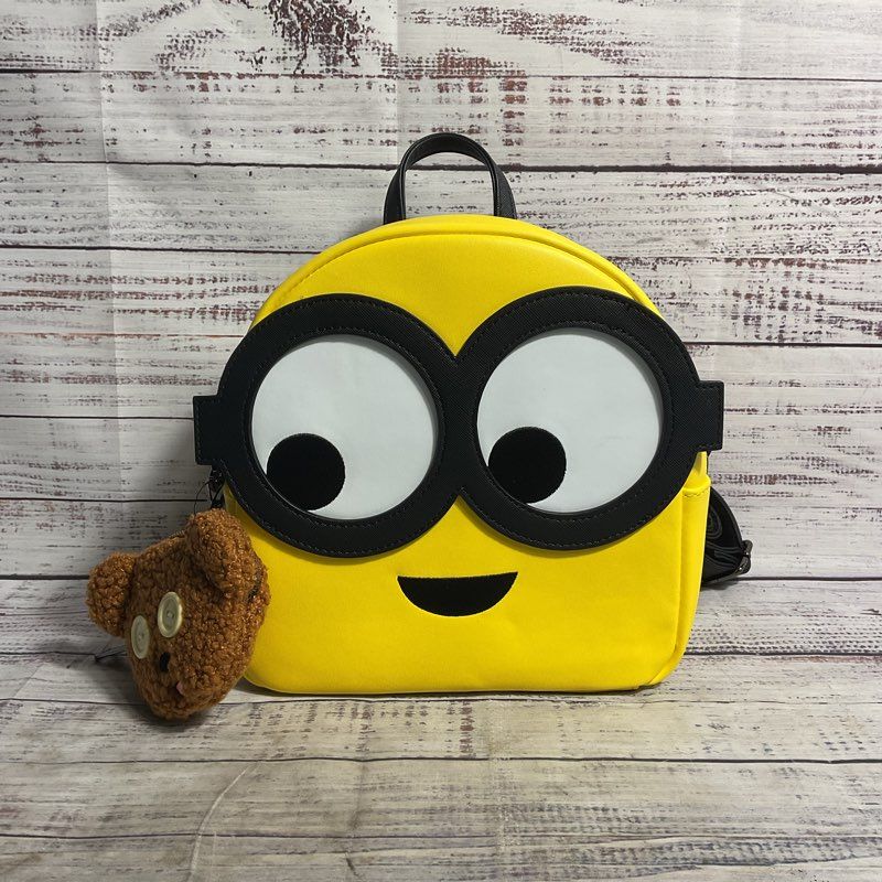 NWT Loungefly X Minions Big Face Universal Studios Rare Mini Backpack 2026
