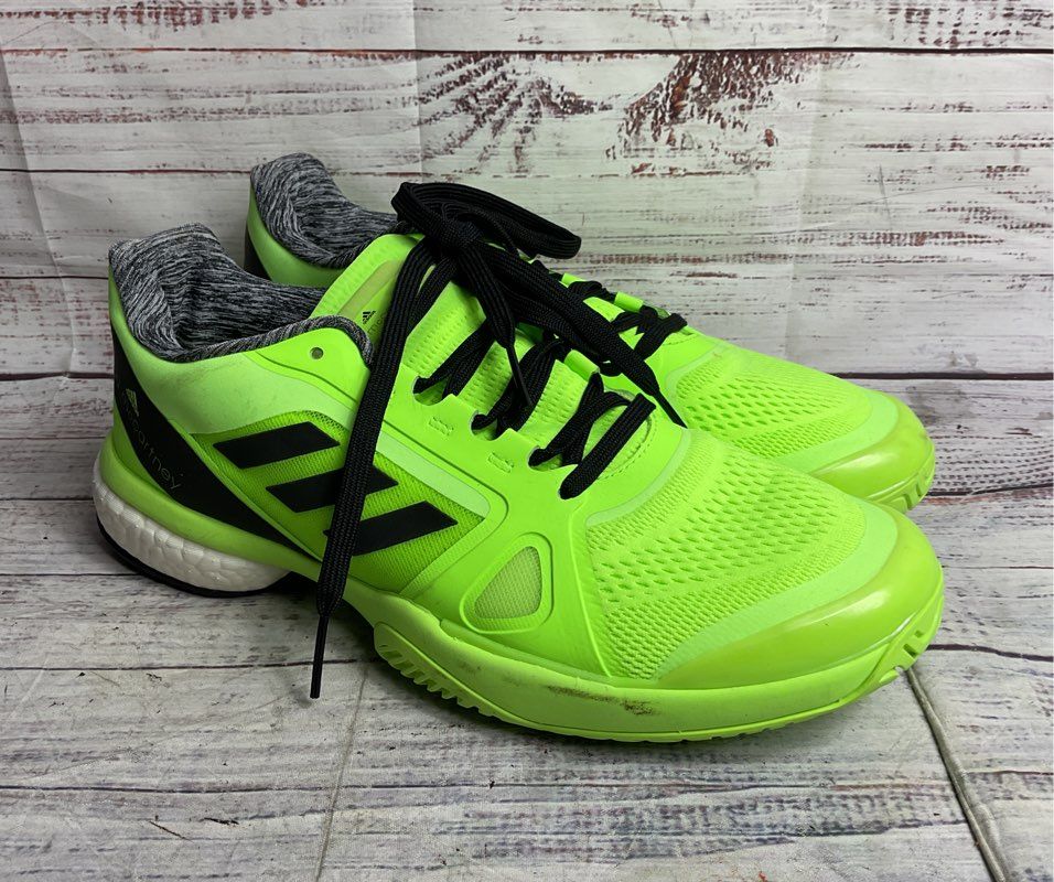 Stella McCartney x Adidas Tennis Sneakers Signal Green 11
