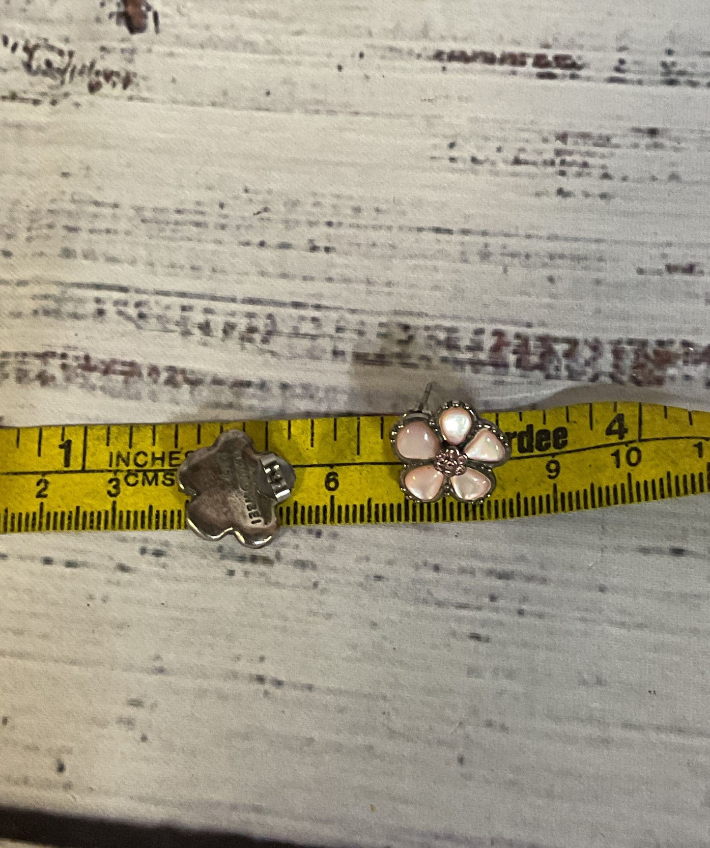 Hermione Yule Ball Pink Flower Stud Earrings TM& WBEI