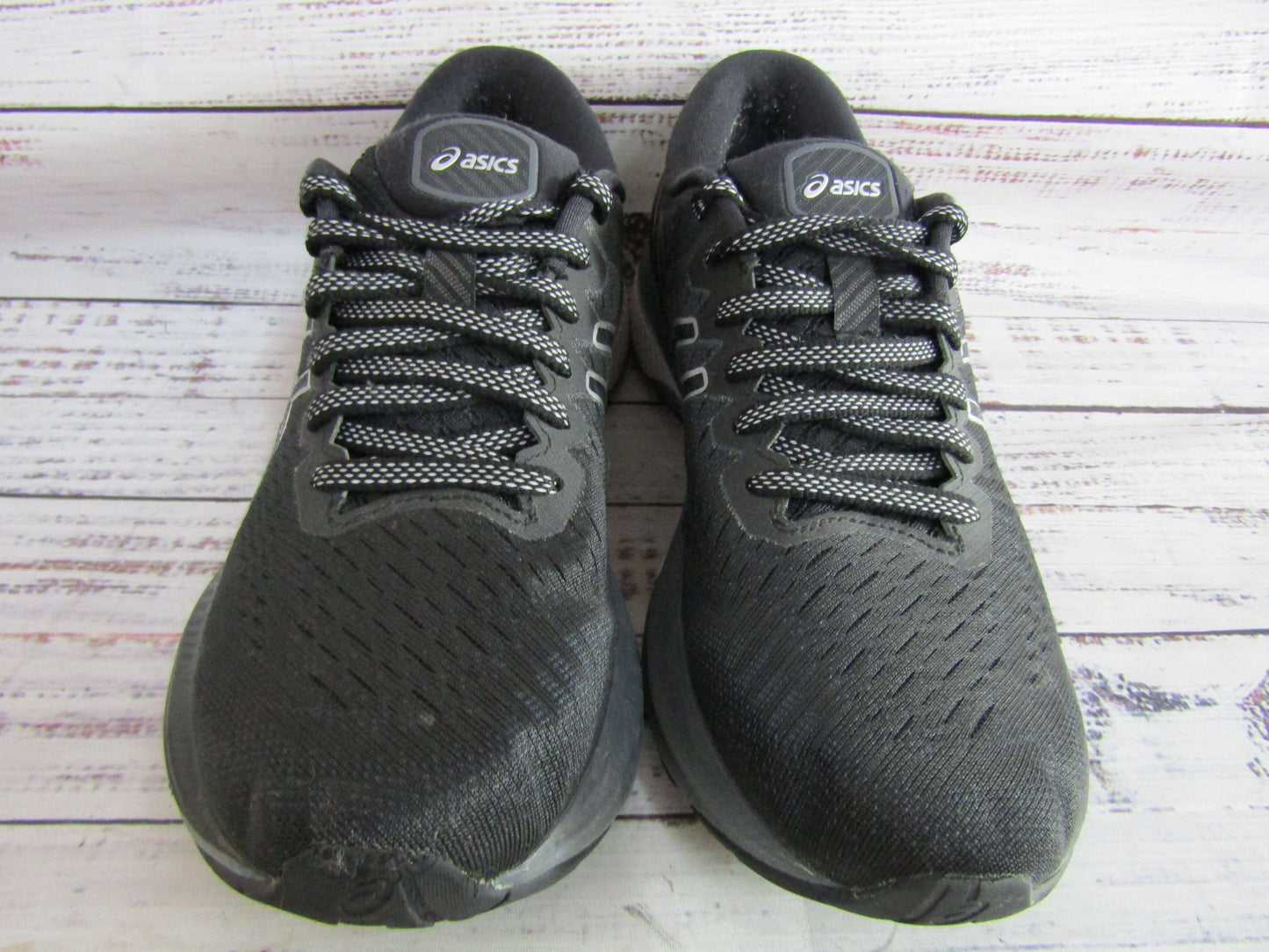 Asics Gel Kayano 27 Women's Black Running Shoes Size 8 1012A649