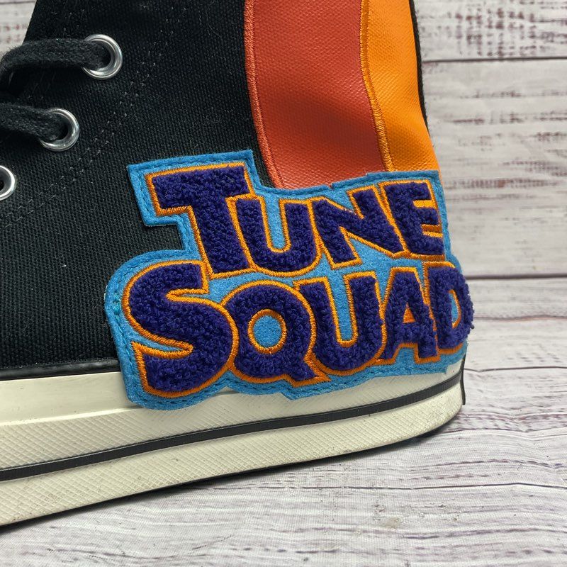 Converse X Space Jam Tune Squad Black High Top Sneaker Men's Size 10.5 US