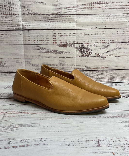 Patina Beige Slip-On Loafer Dress Shoe Women Size 7