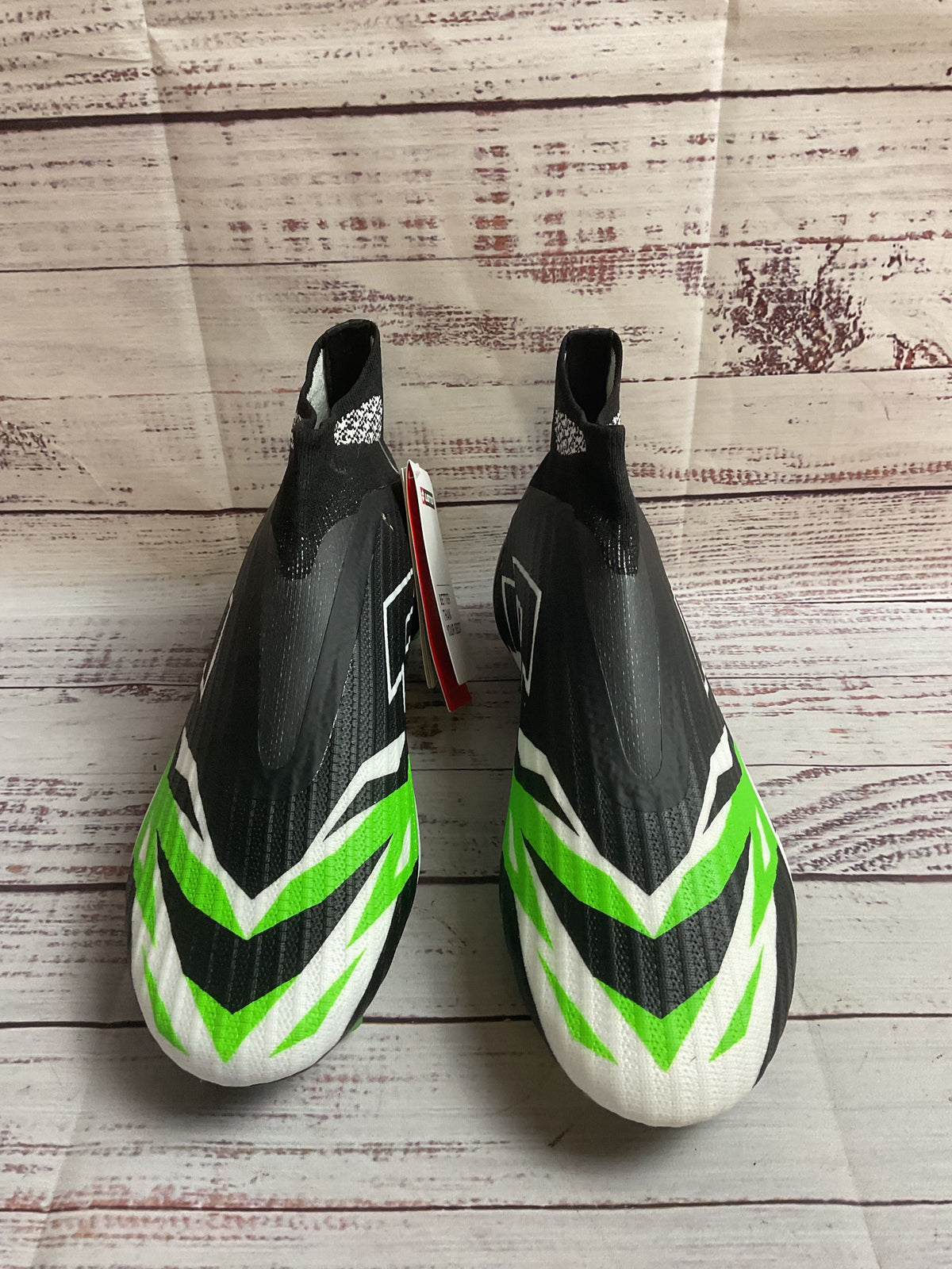 Lotto Solista 100 VI Gravity FG Black Cleats Athletic Shoe Men 6 NIB